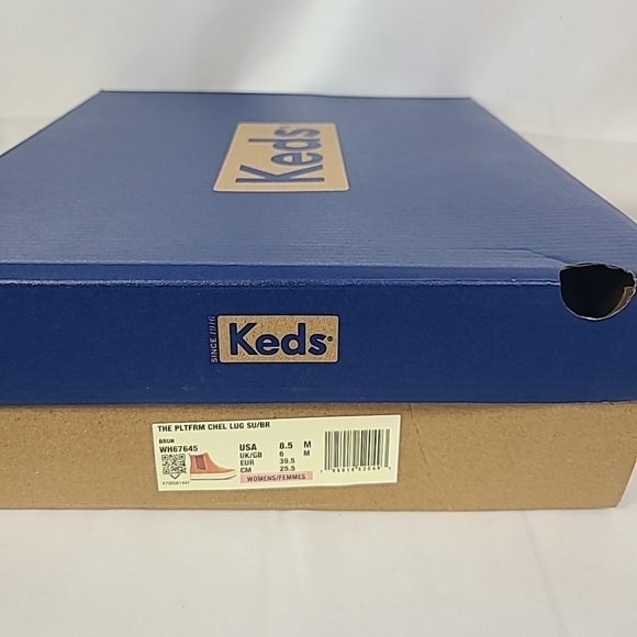 COPY - NEW Keds The Platform Chelsea Lug Boot Women's Brown Suede 8.5 M NIB - Picture 7 of 7